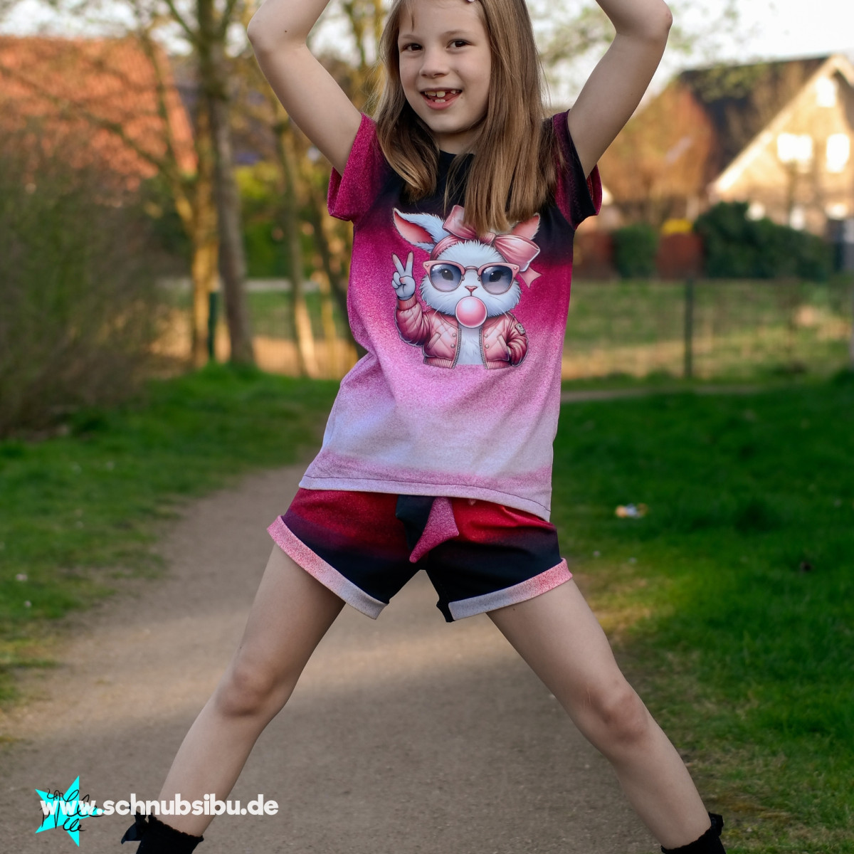 Bügelbild Bubble Gum Hase